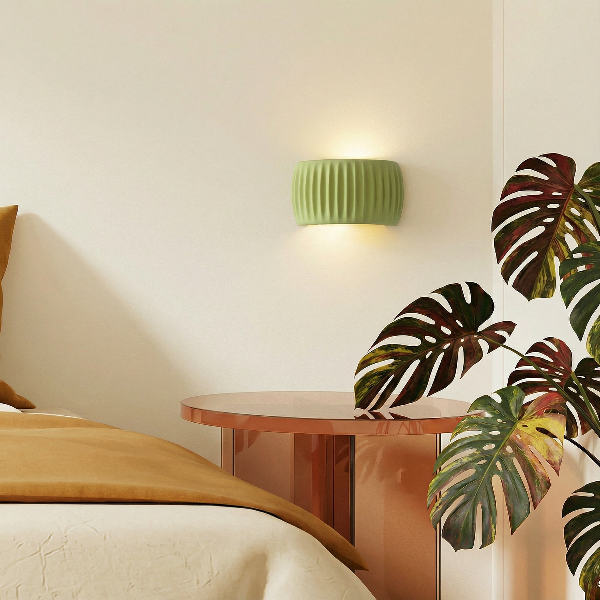 ResinGlow | Modern Sleek Wall Sconce Light for Contemporary Interiors