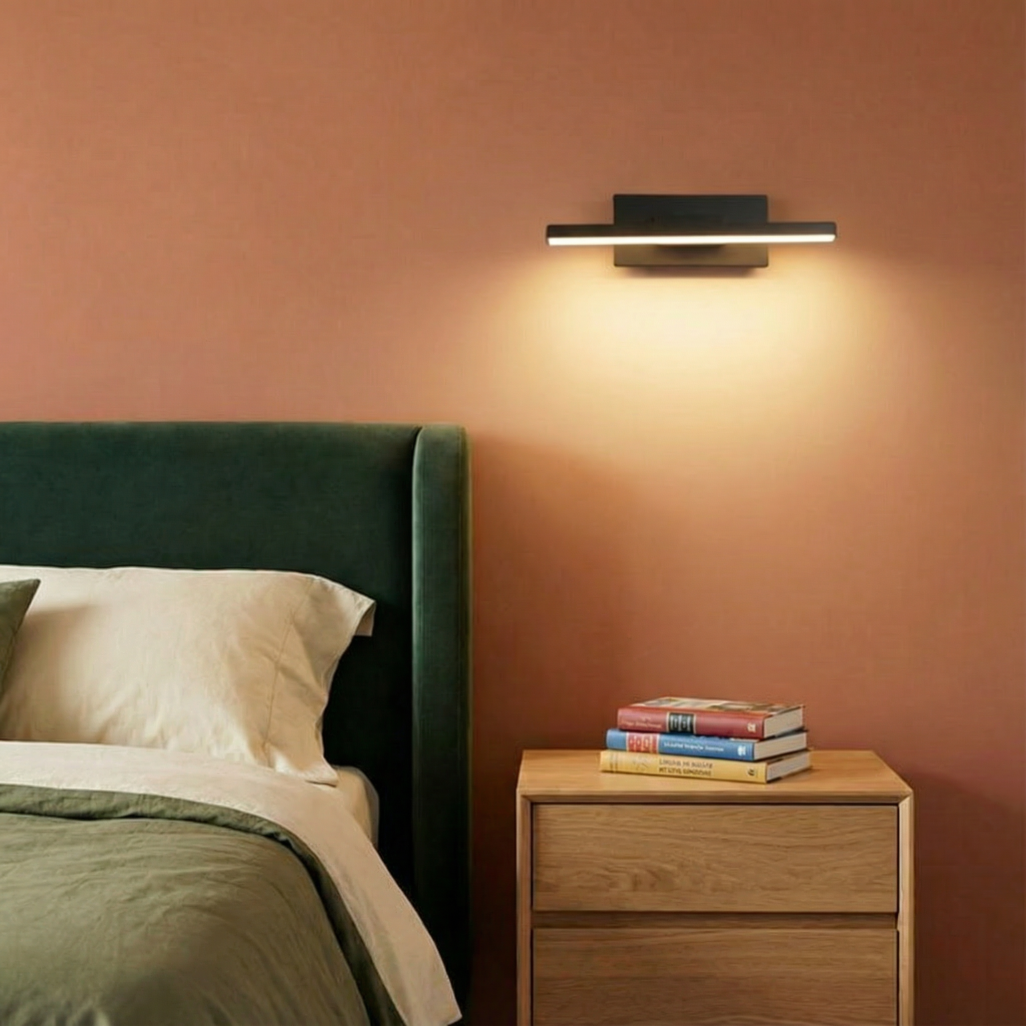 Luminara | Sleek Modern Rotatable Wall Light Fixture for Custom Illumination
