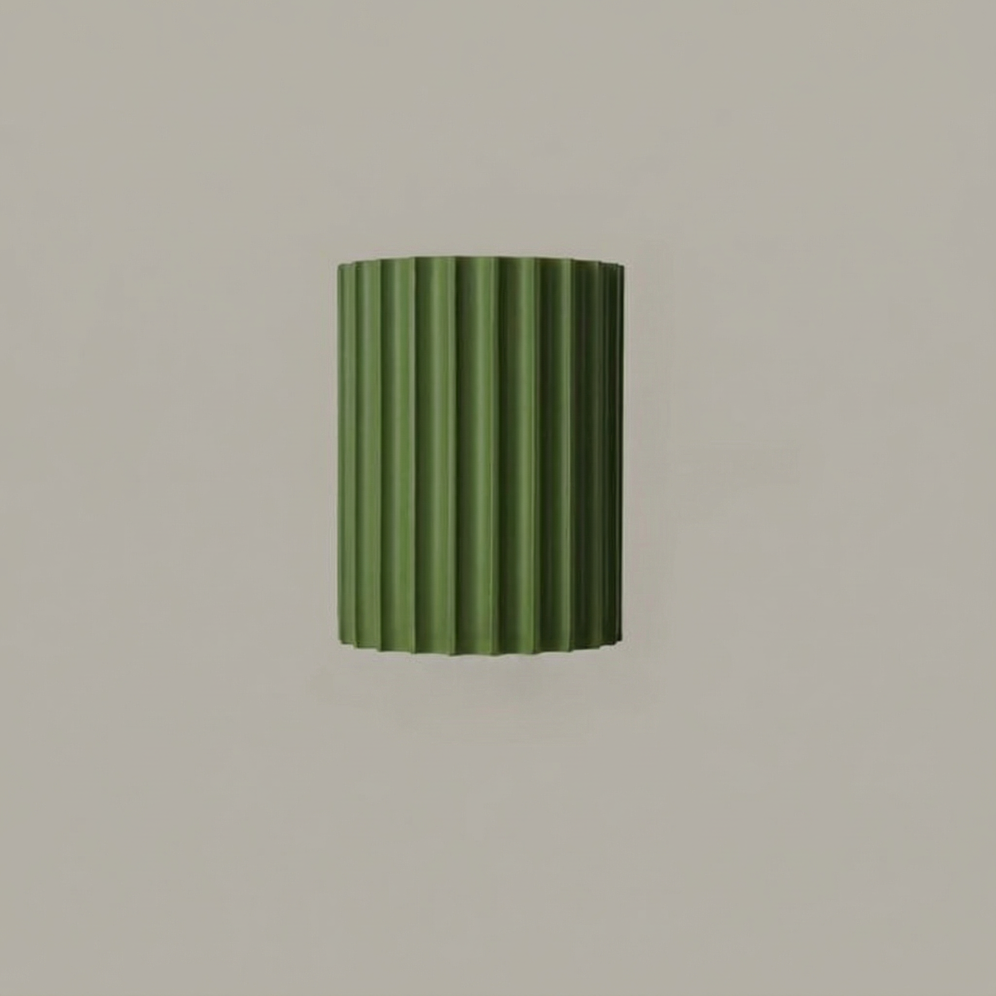 ResinGlow | Stylish Modern Half-Circle Wall Sconce Light Fixture