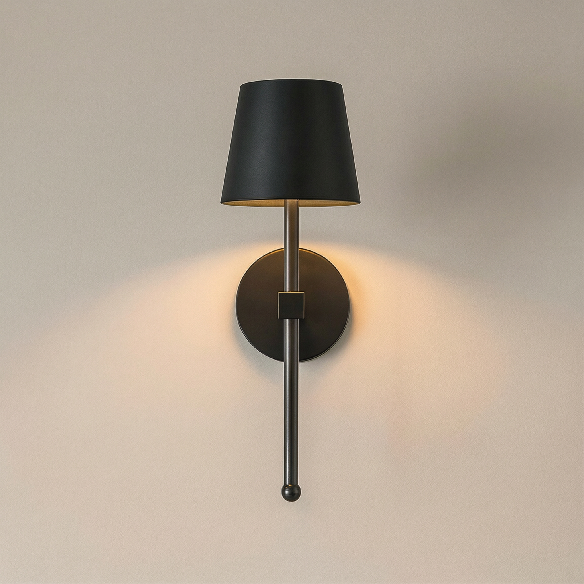 Elegant Wireless Wall Light | Rechargeable LED Sconce Light with Modern Design | Portable Fixture for Home Décor