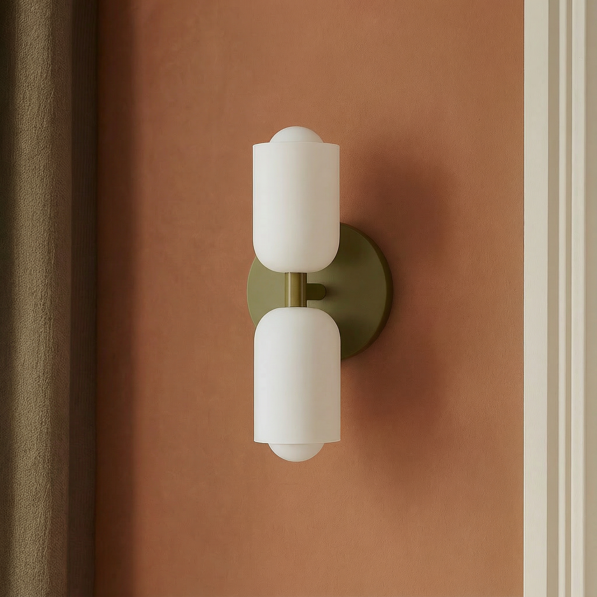 Nordic | Wall Light with Matte Finish & Minimalist Design | Elegant Sconce for Soothing Atmosphere