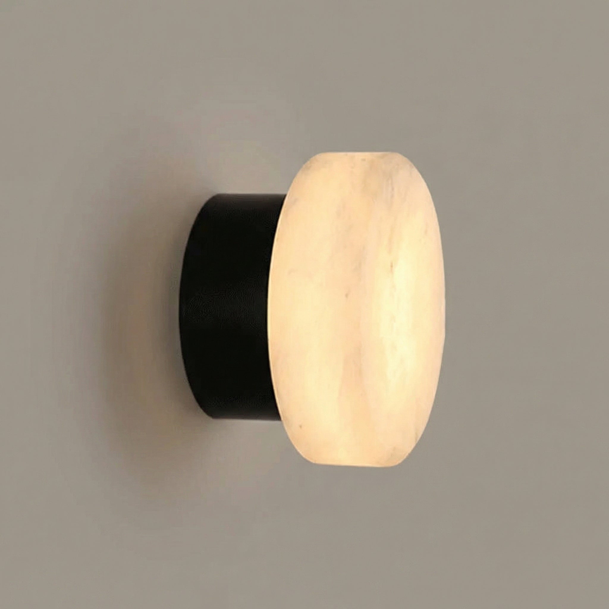 Elegant Marble | Wall Sconce Lighting with Warm LED Glow | Contemporary Design for Cozy Ambiance