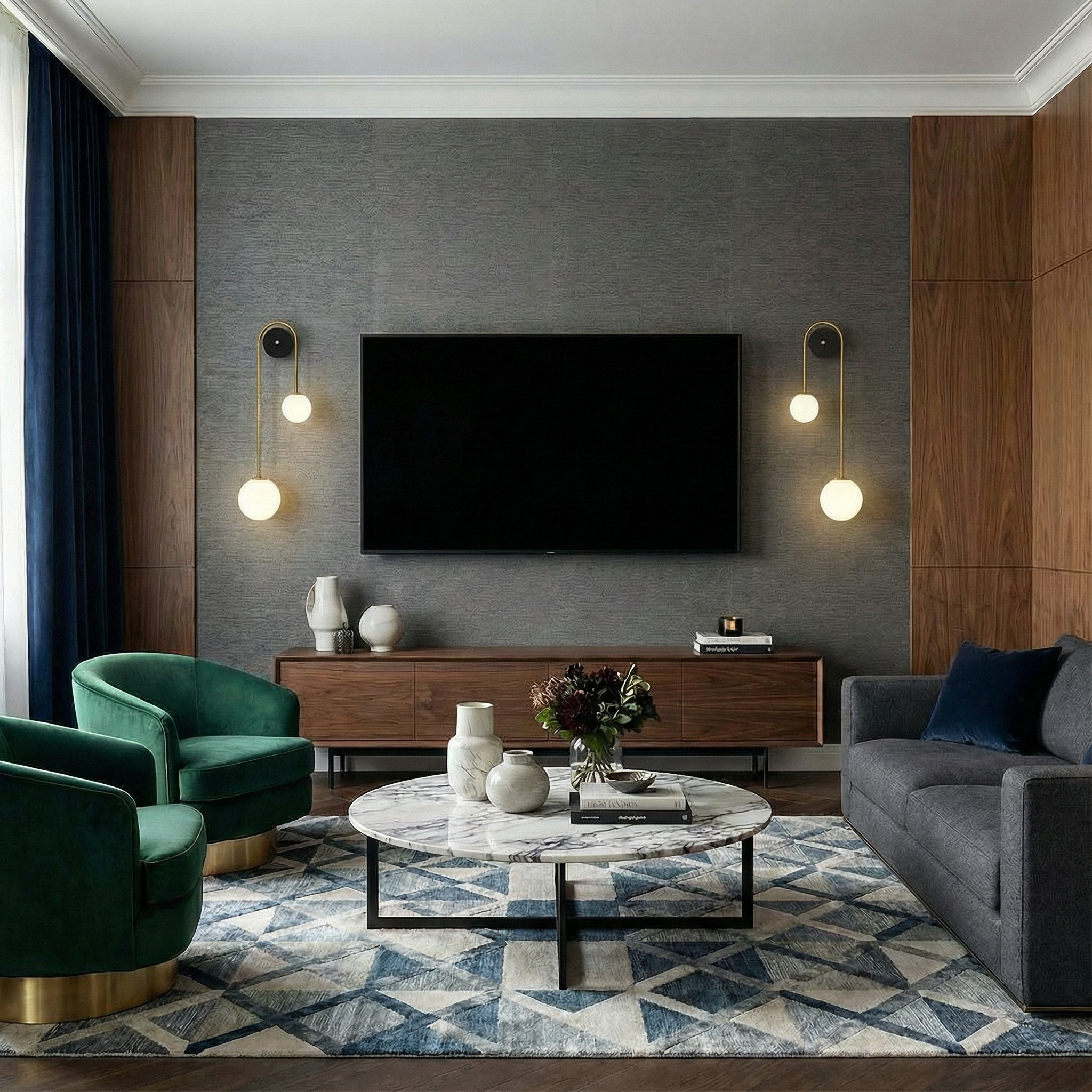 Elegant Arc Wall Light | Contemporary Wall Lamp with Soft LED Glow | Modern Sconce for Cozy Ambiance