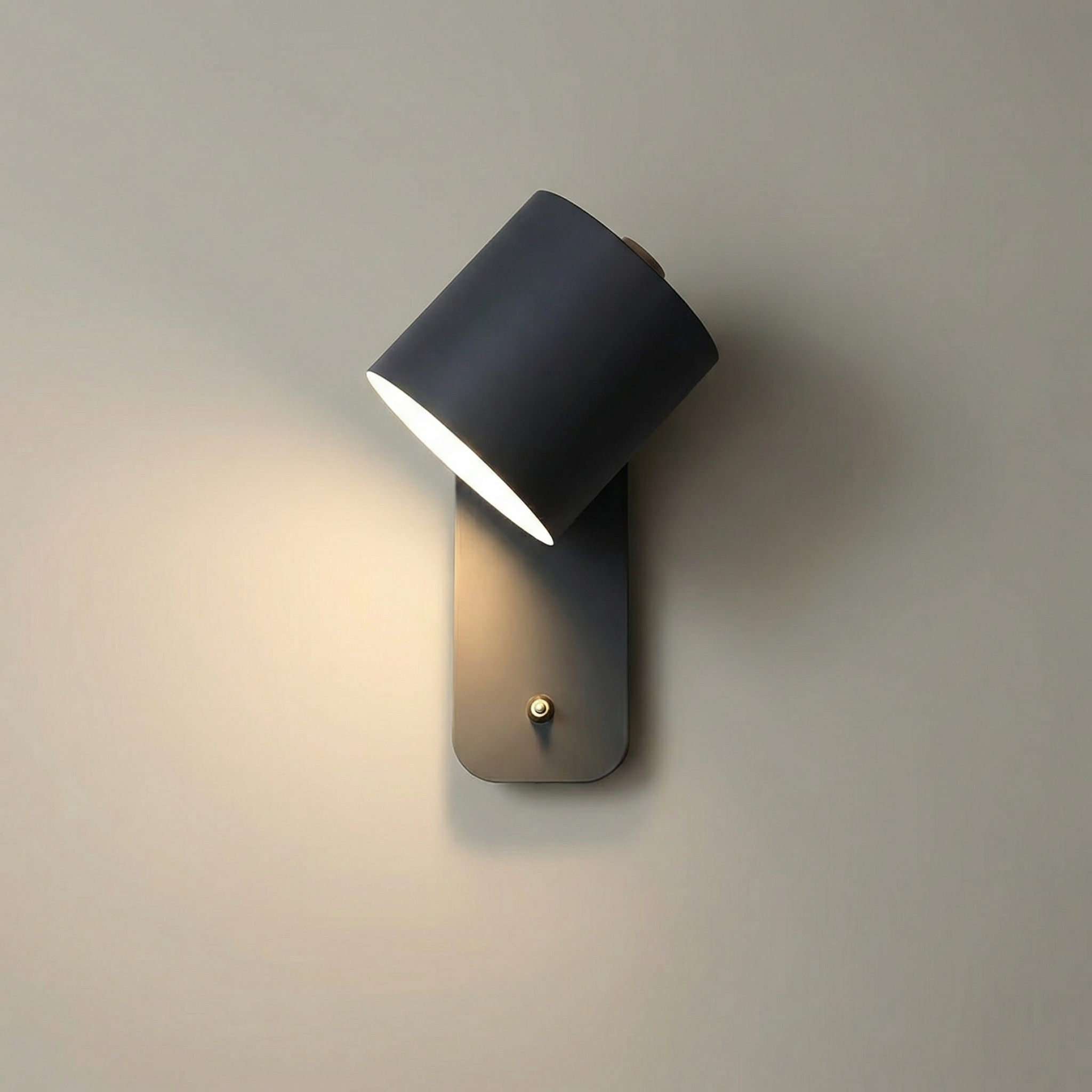 Elegant Cylinder Wall Sconce Lighting with Soft LED Glow | Modern Design for Cozy Ambiance