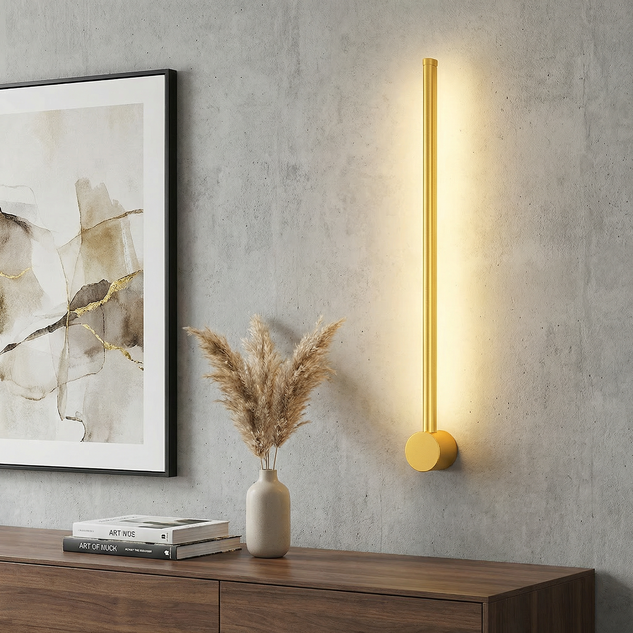 Contemporary Wall Light | Minimalist Iron & Acrylic Sconce with LED Bulbs | Modern Design for Stylish Ambiance