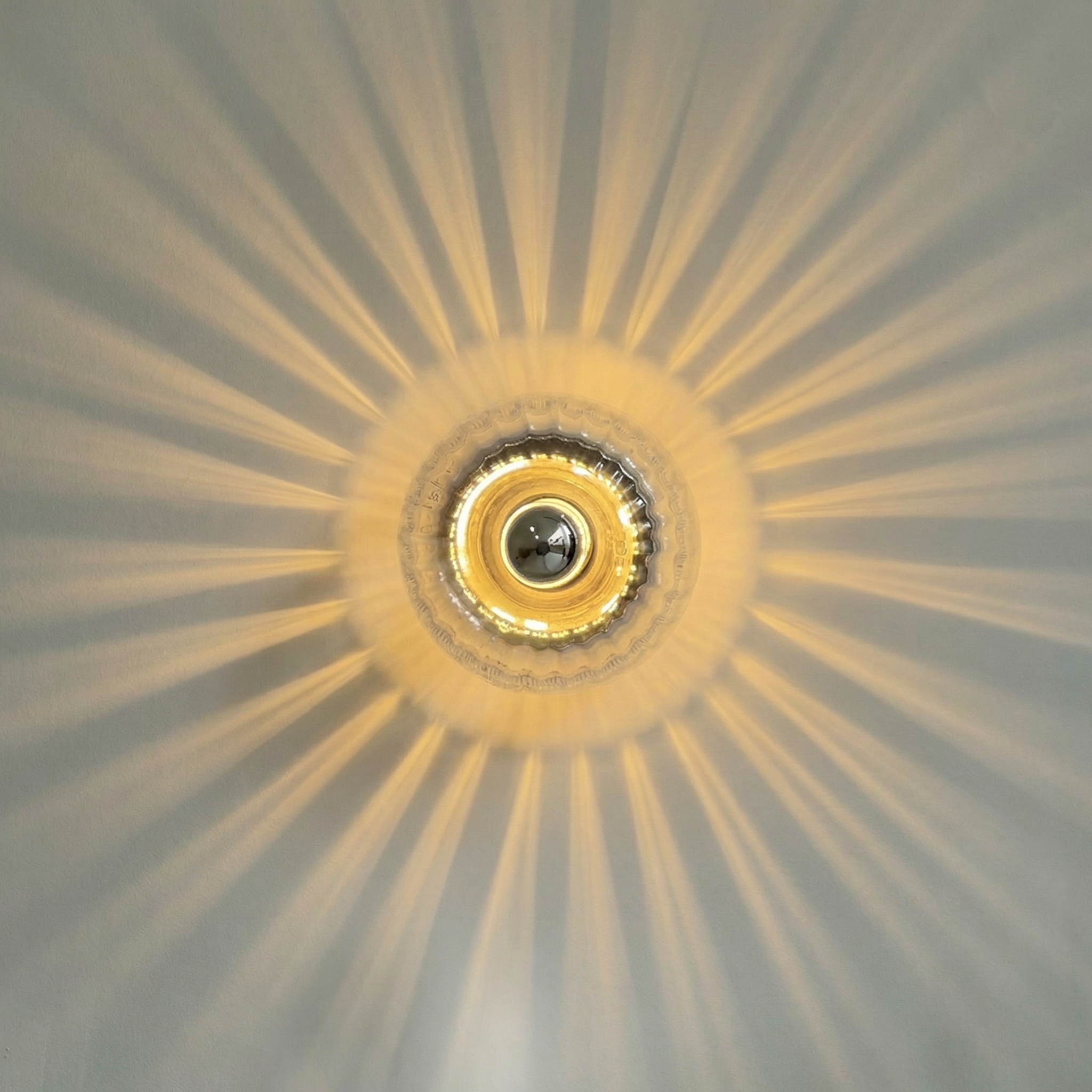 Contemporary Wall Light | Sculptural Glass Design with Soft LED Illumination | Elegant Wall Sconce for Modern Spaces