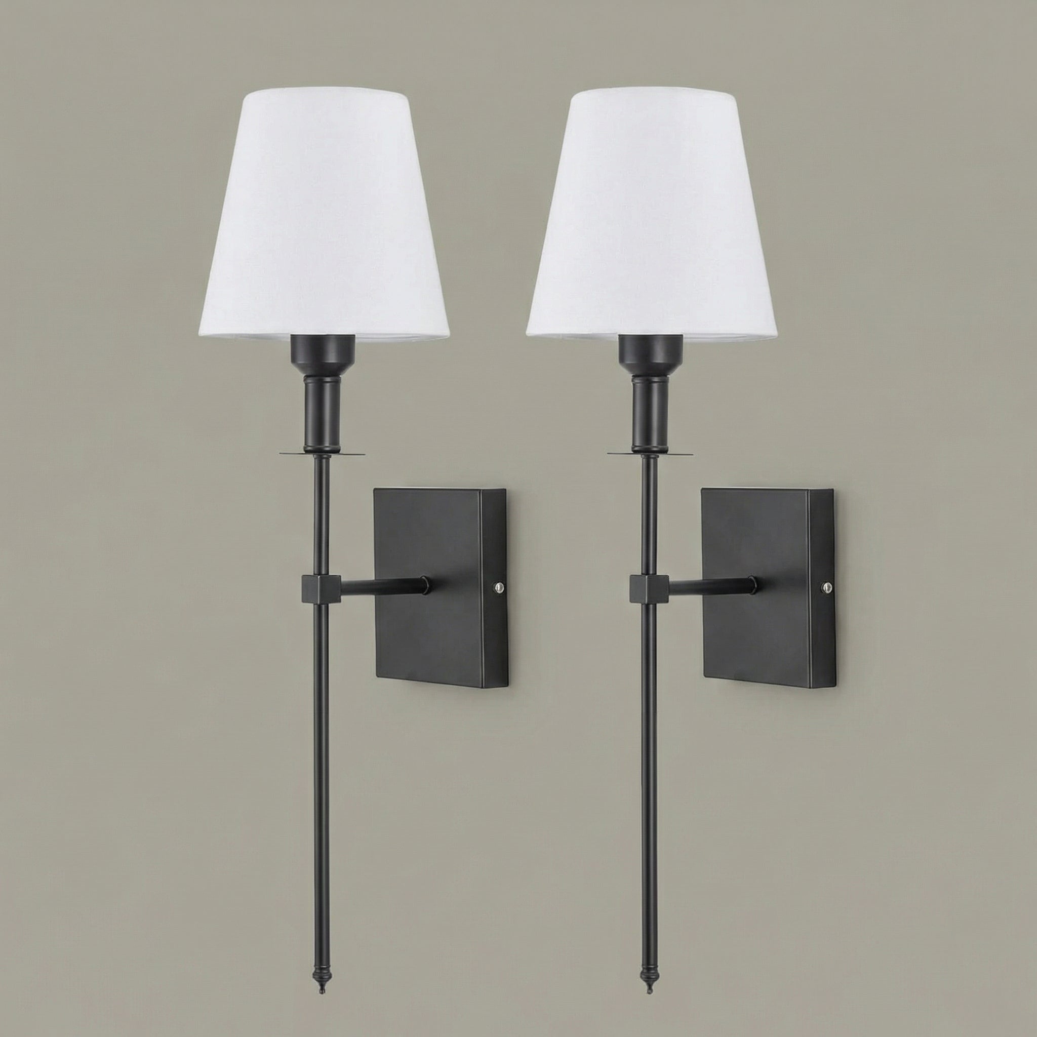 Modern Minimalist | Wall Light Sconce with LED Bulbs | Elegant Design for Cozy Ambiance