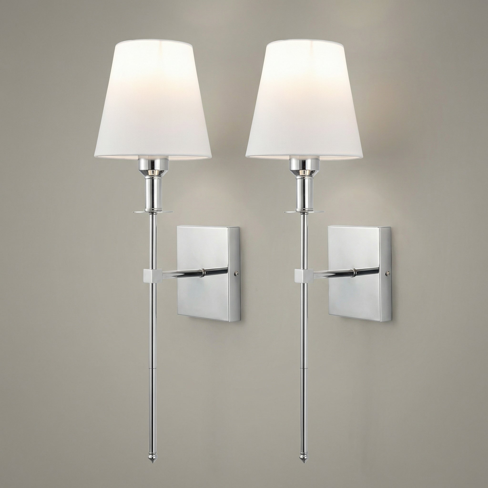 Modern Minimalist | Wall Light Sconce with LED Bulbs | Elegant Design for Cozy Ambiance