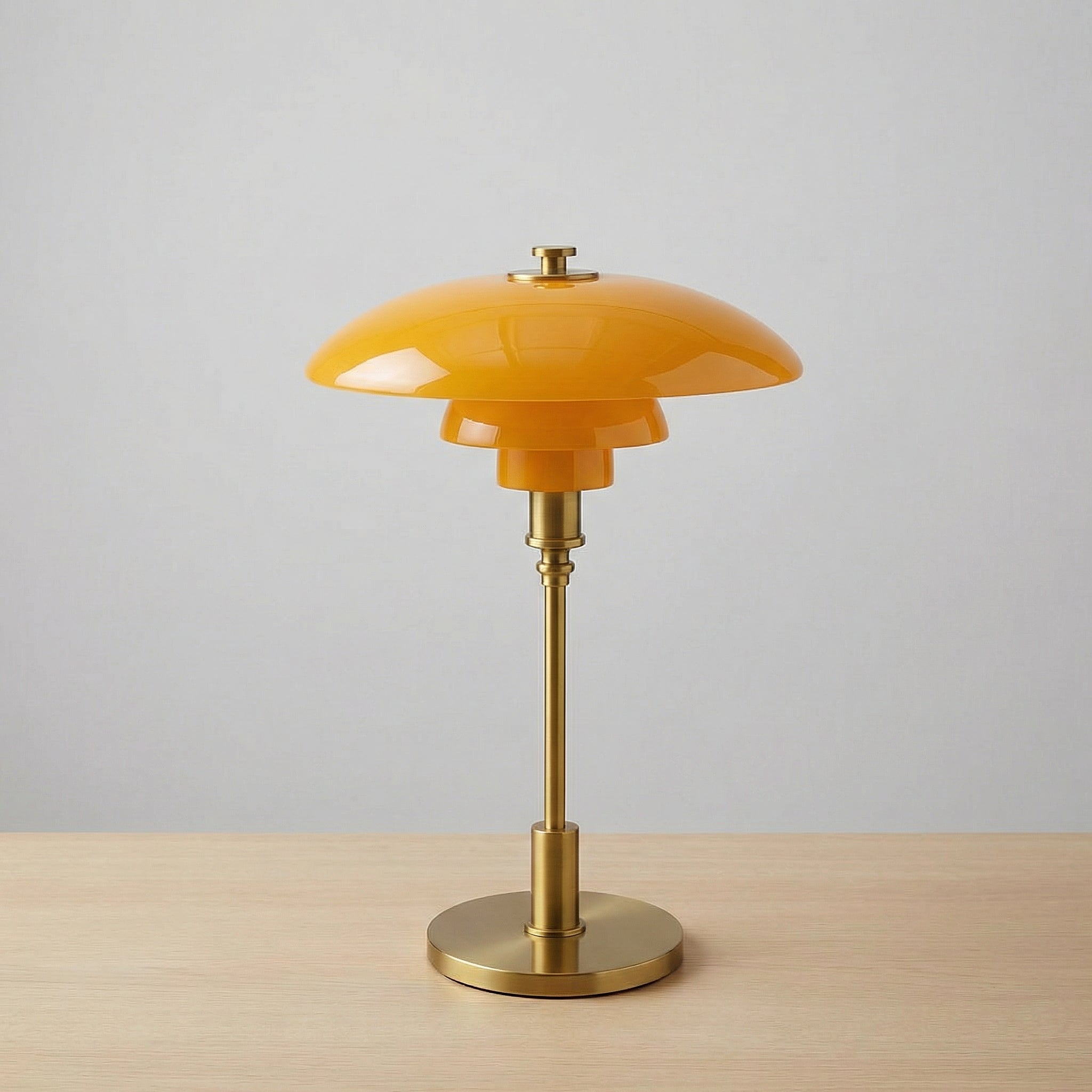 Scandinavian Style Table Lamp with LED Bulb & Dimming Feature | Modern Bedside Table Lamp for Cozy Ambiance