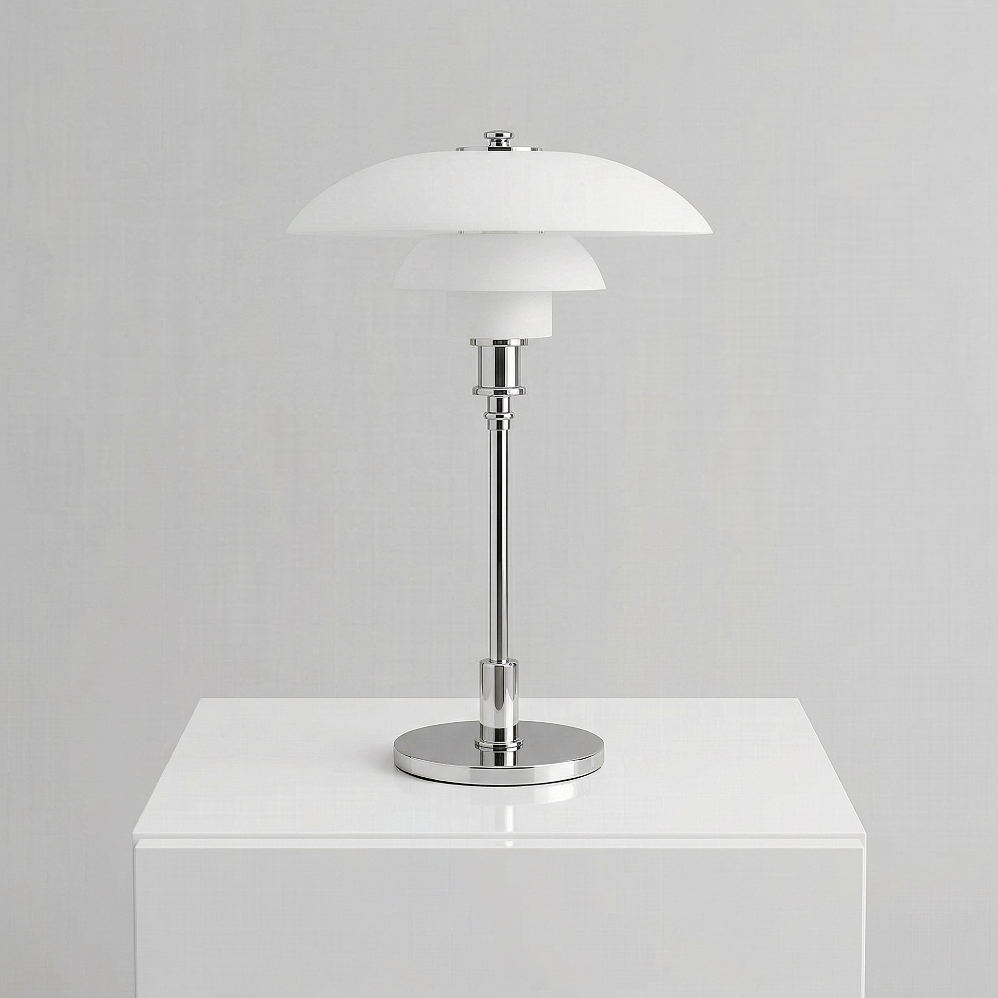 Scandinavian Style Table Lamp with LED Bulb & Dimming Feature | Modern Bedside Table Lamp for Cozy Ambiance