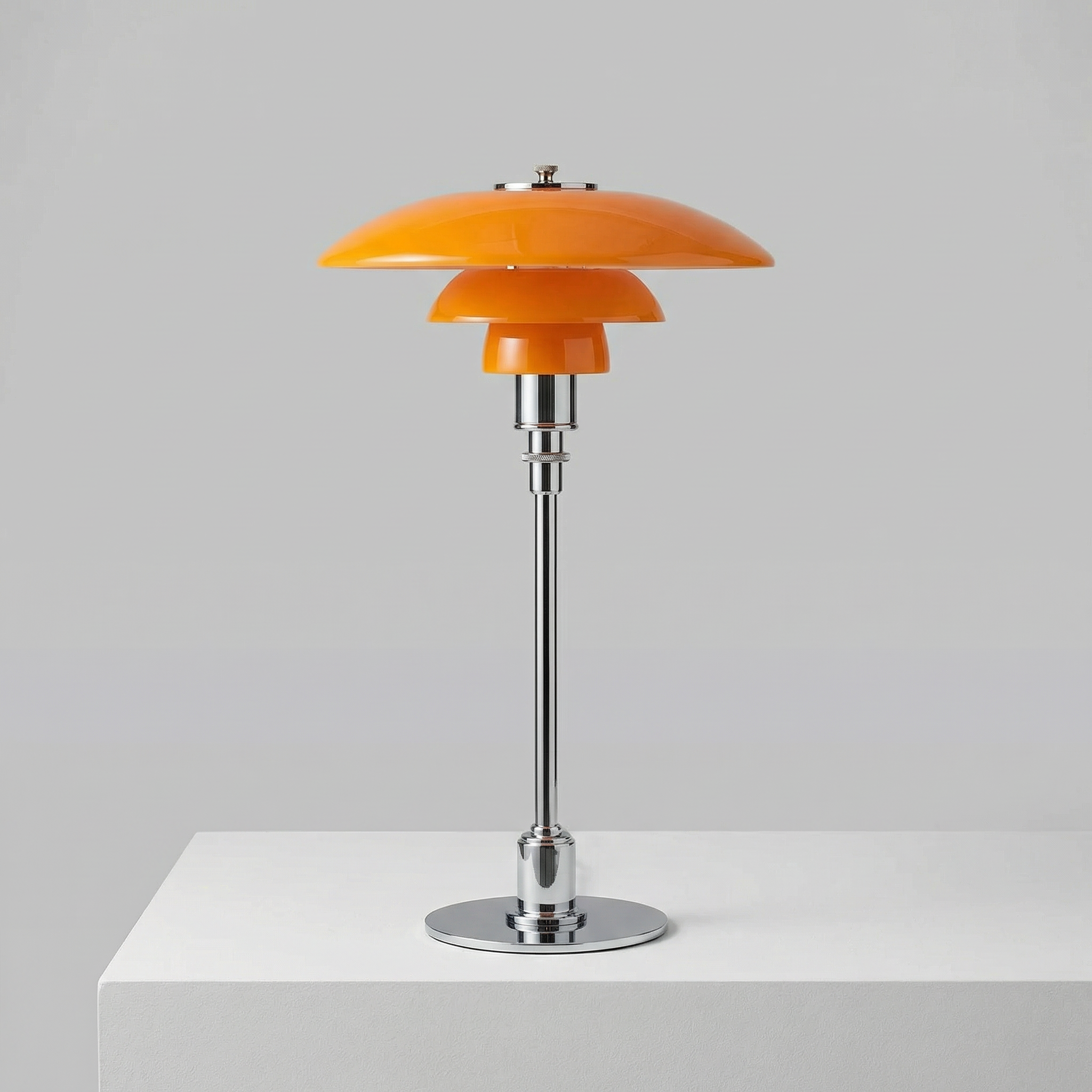 Scandinavian Style Table Lamp with LED Bulb & Dimming Feature | Modern Bedside Table Lamp for Cozy Ambiance