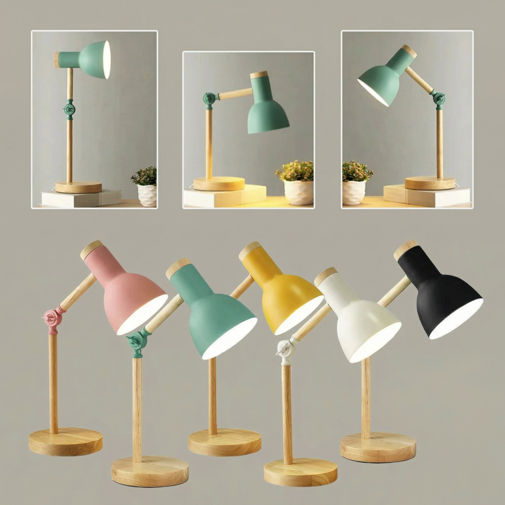 Lumosphere | Charming Colorful Kids Table Lamp for Nighttime Reading