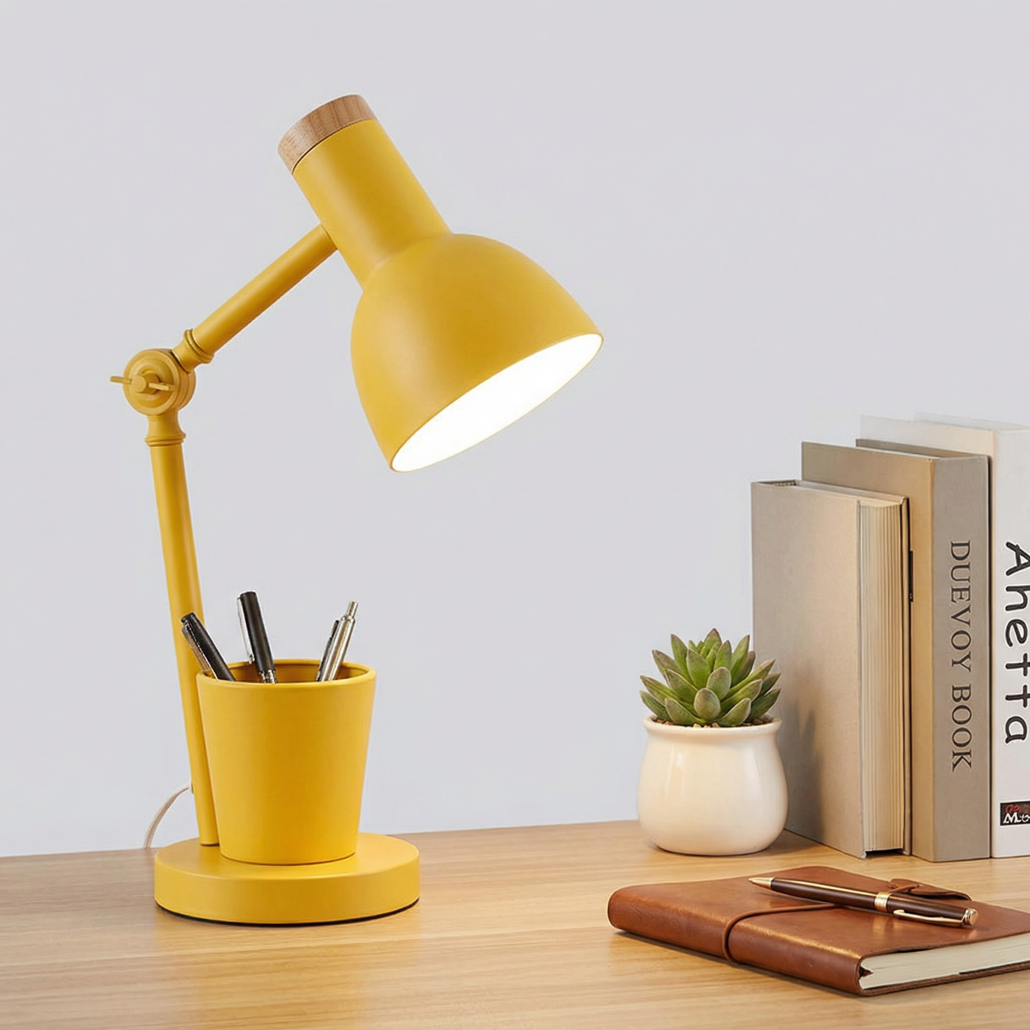 LumosLily | Charming Adjustable Kids Study Table Lamp for Reading