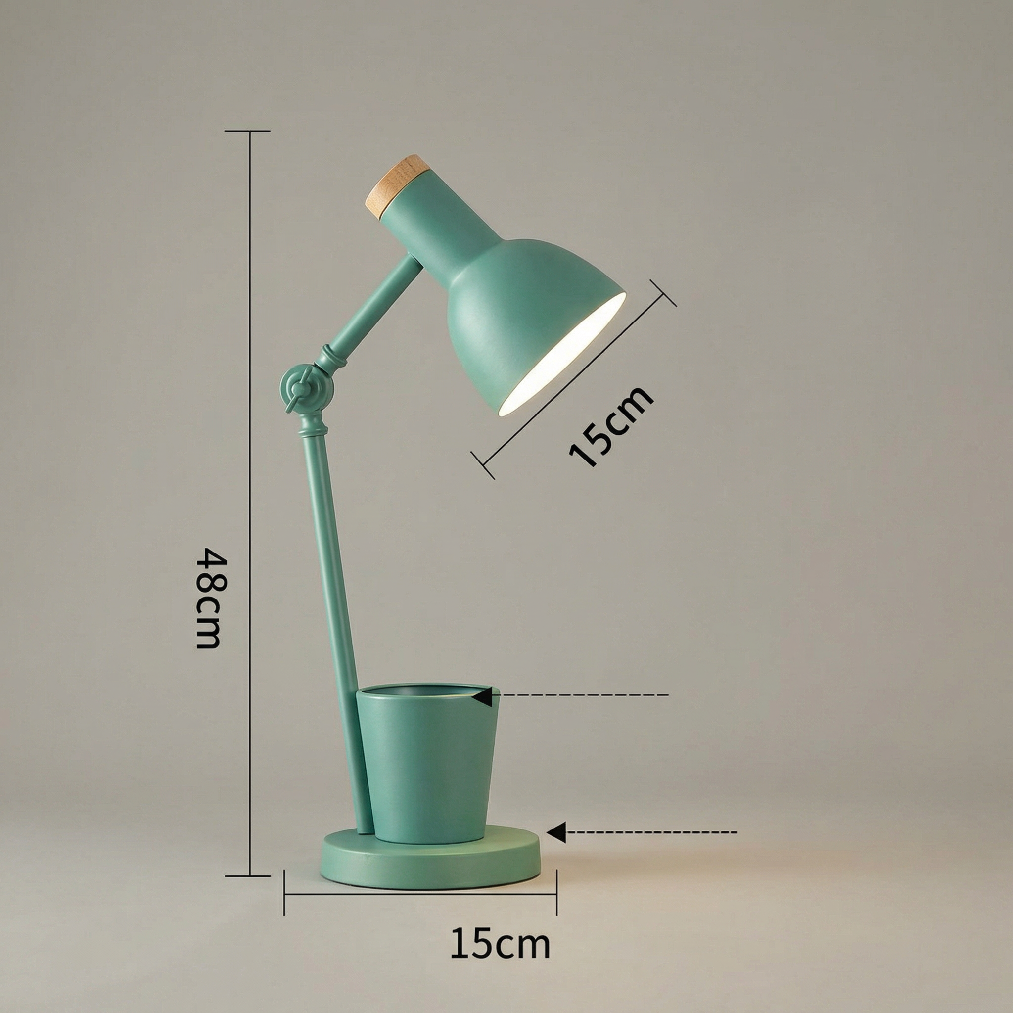 LumosLily | Charming Adjustable Kids Study Table Lamp for Reading