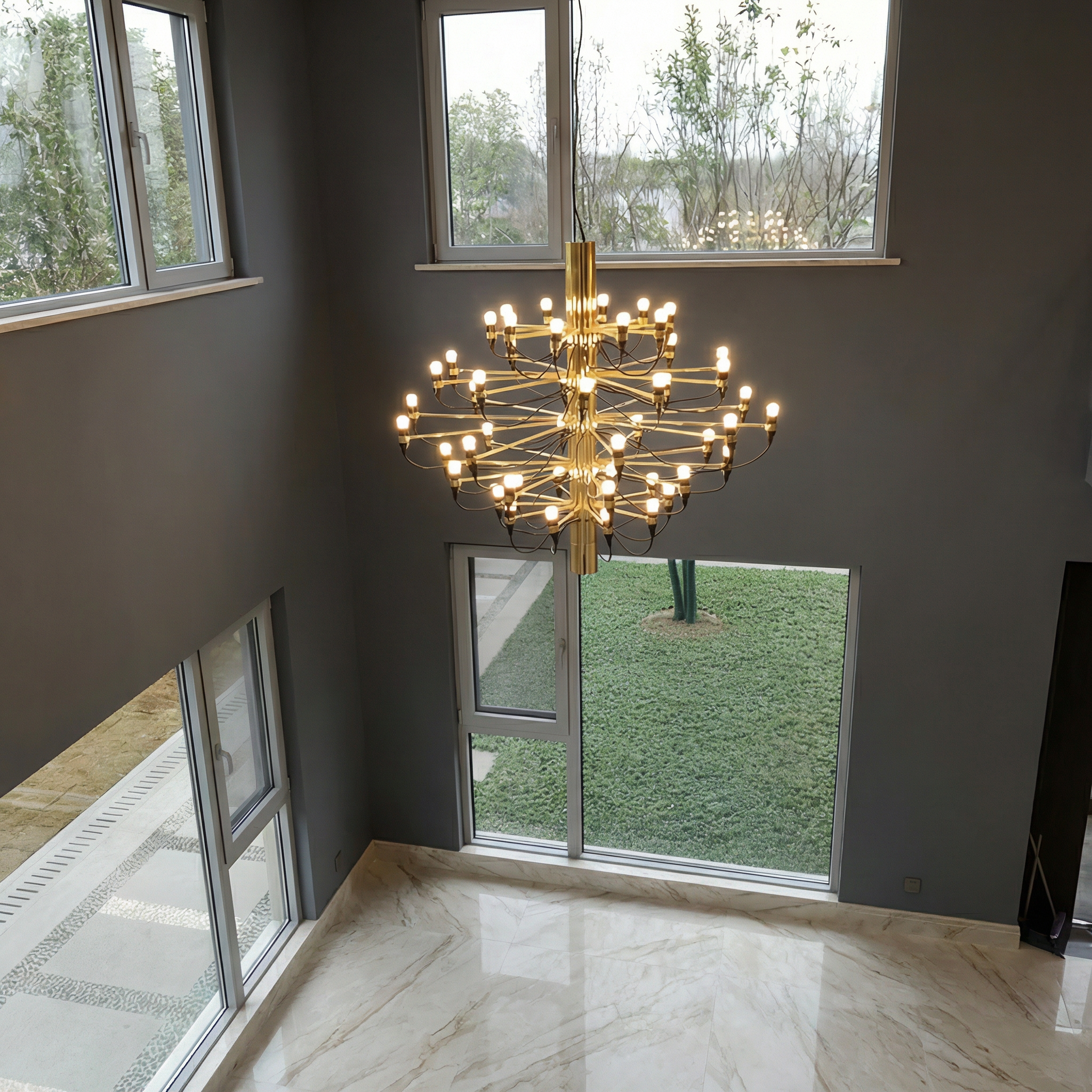 Medieval Elegance | Chandelier Light with Adjustable Height | Ornate Design for Dining Room and Living Spaces