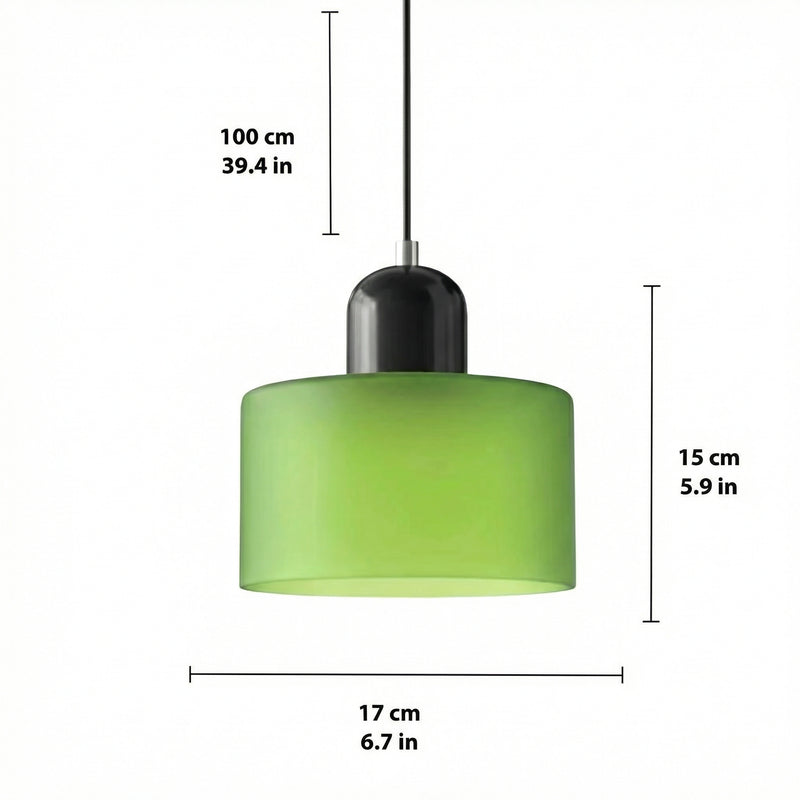 BauhausGlow | Modern Elegant Glass Pendant Lighting for Kitchen Island
