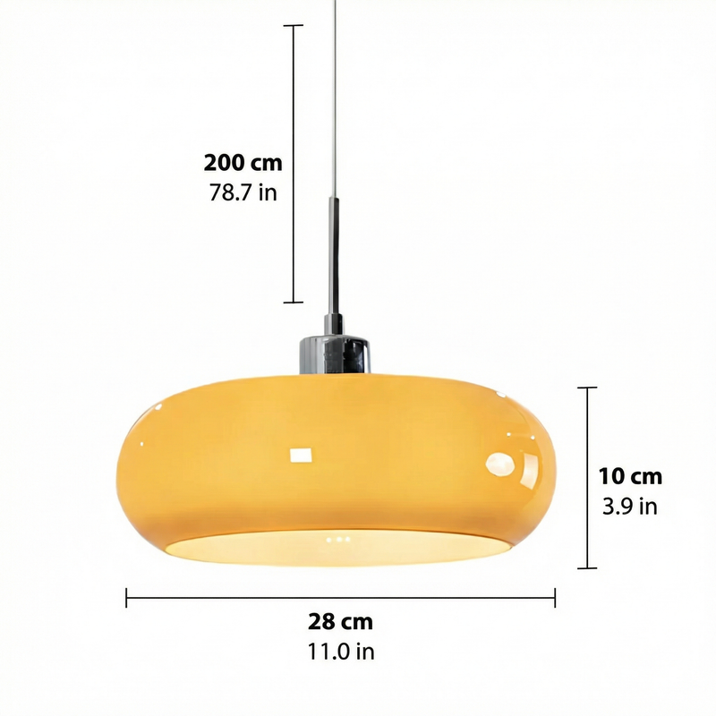 Geometra | Elegant Contemporary Bauhaus Style Pendant Light