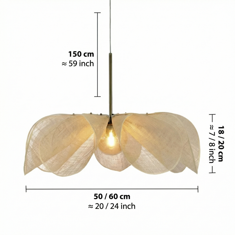Fabrica | Elegant Nostalgic Fabric Pendant Light Fixture