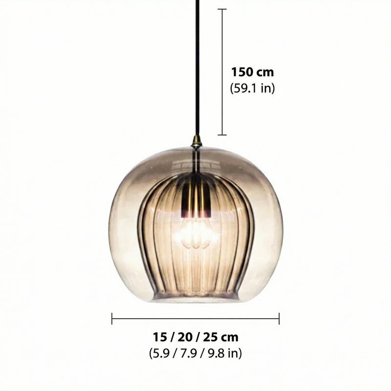 Luminara | Modern Glass Pendant Light
