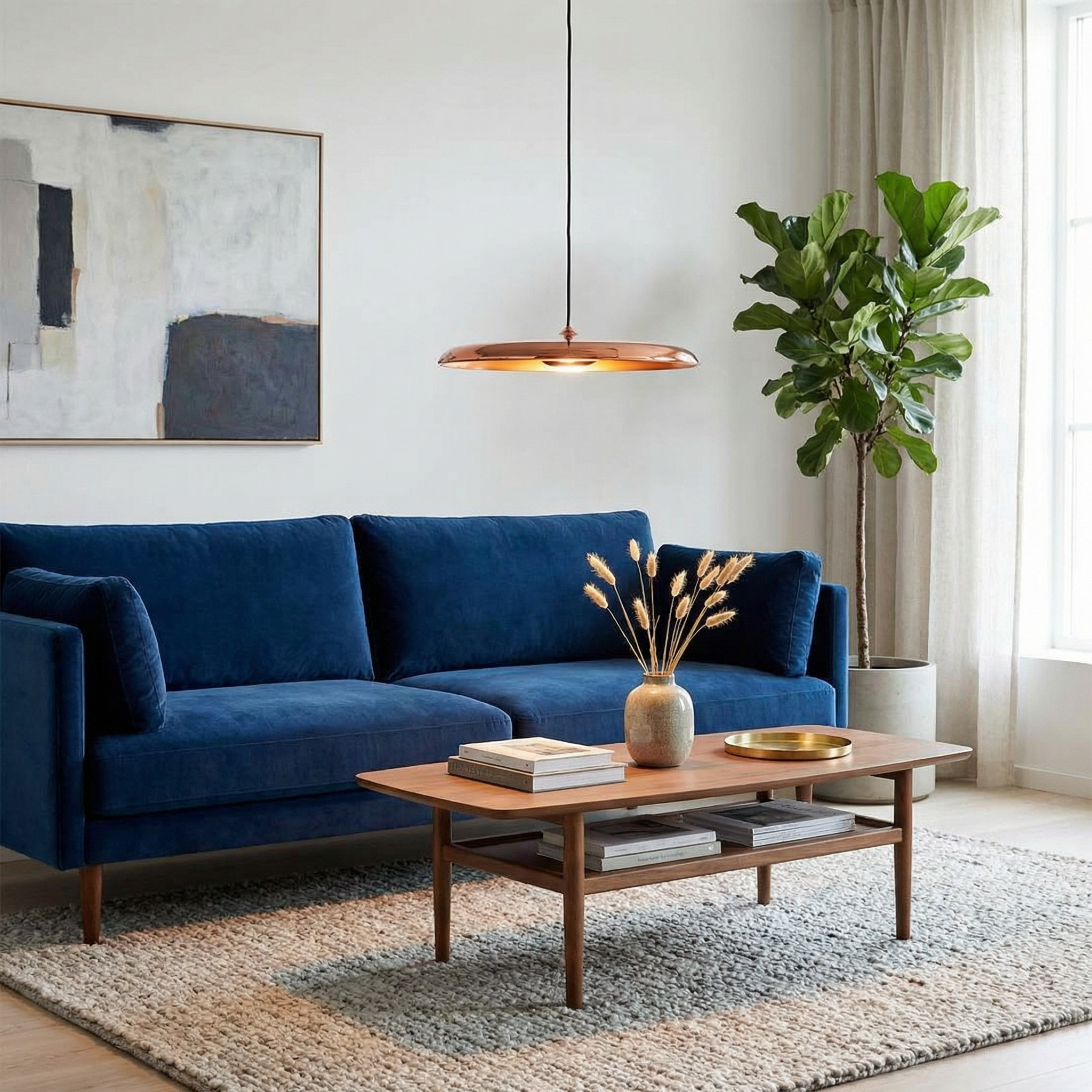 CopperGlow | Modern Elegant Kitchen Pendant Lighting Fixture