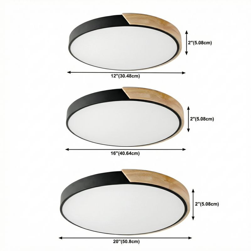 LuminaraGlow | Modern Vibrant LED Flush Mount Ceiling Light Fixture