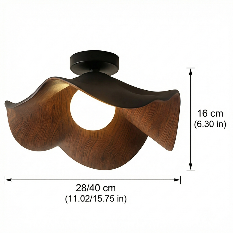 FloraGlow | Elegant Modern Flush Mount Ceiling Light Fixture