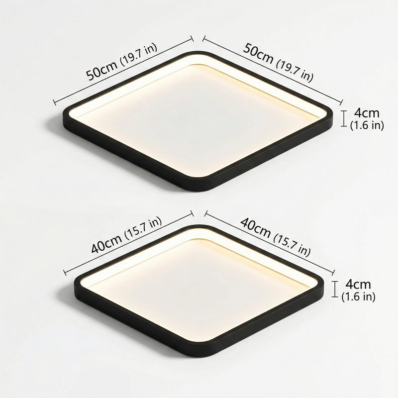 NordicGlow | Elegant Minimalist Flush Mount LED Ceiling Light Fixture