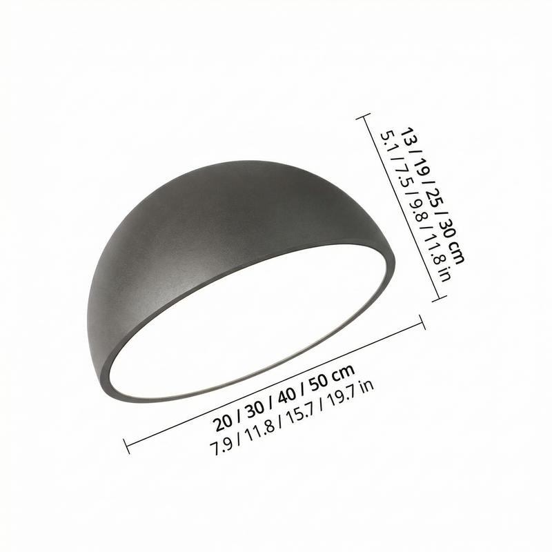 Lunara | Modern Elegant LED Flush Mount Ceiling Light Fixture