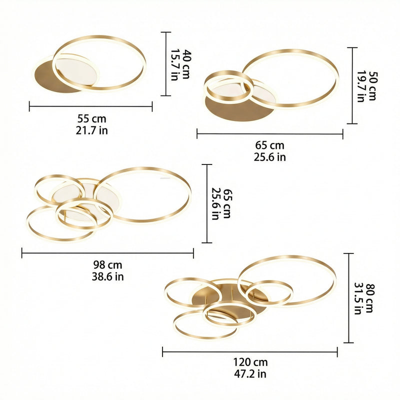 Rondale | Elegant Minimalist LED Kitchen Pendant Lighting Fixture