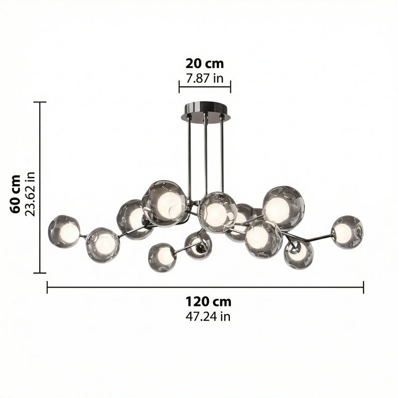 NordicAura | Stylish Modern LED Flush Mount Ceiling Light Fixture