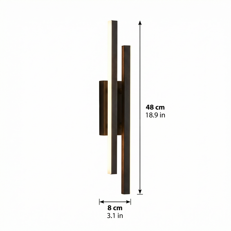 AcryLux | Sleek Modern Acrylic Wall Sconce Light for Stylish Spaces