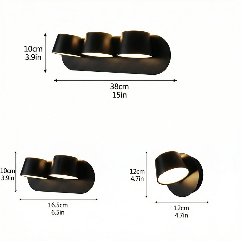 Luminara | Sleek Modern Acrylic Wall Lamp for Hallways and Living Rooms