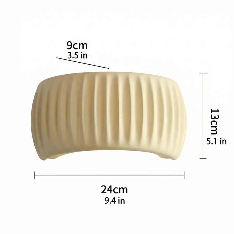 ResinGlow | Modern Sleek Wall Sconce Light for Contemporary Interiors