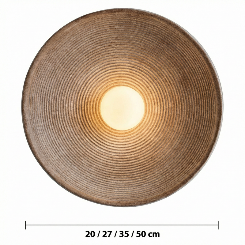 Zenith | Wall Light Sconce with Natural Wood Finish & LED Compatibility | Minimalist Design for Contemporary Ambiance