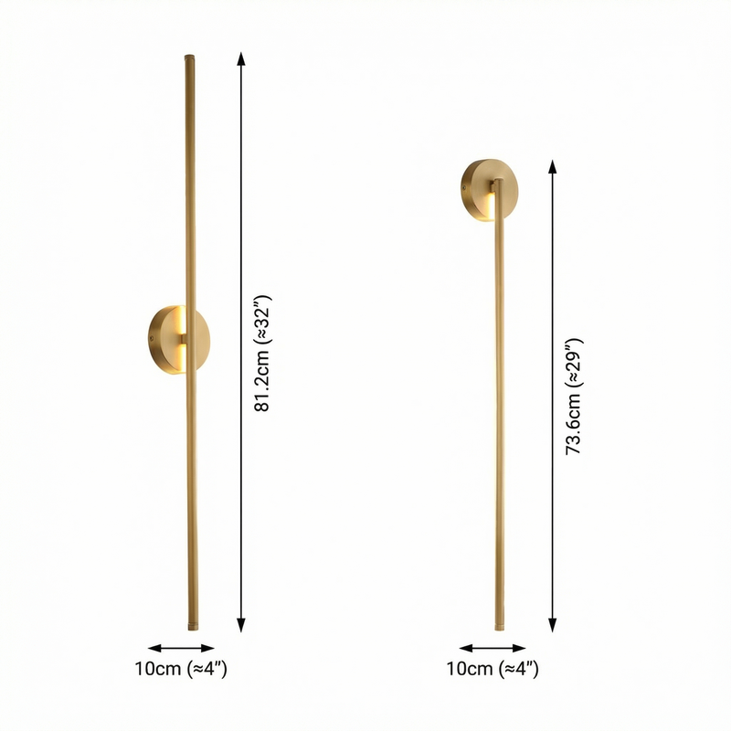 Contemporary Wall Light | Minimalist Iron & Acrylic Sconce with LED Bulbs | Modern Design for Stylish Ambiance