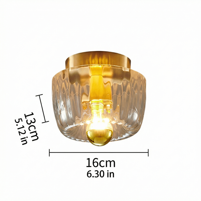 Contemporary Wall Light | Sculptural Glass Design with Soft LED Illumination | Elegant Wall Sconce for Modern Spaces