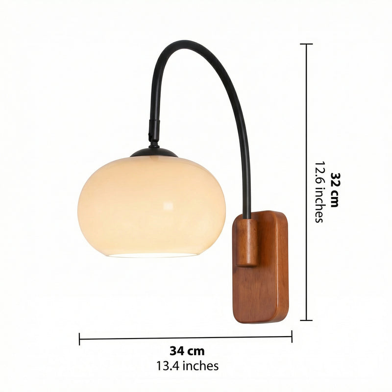 Bauhaus Collection | Wall Light Sconce with Rotatable Arm & Warm LED | Contemporary Design for Modern Elegance
