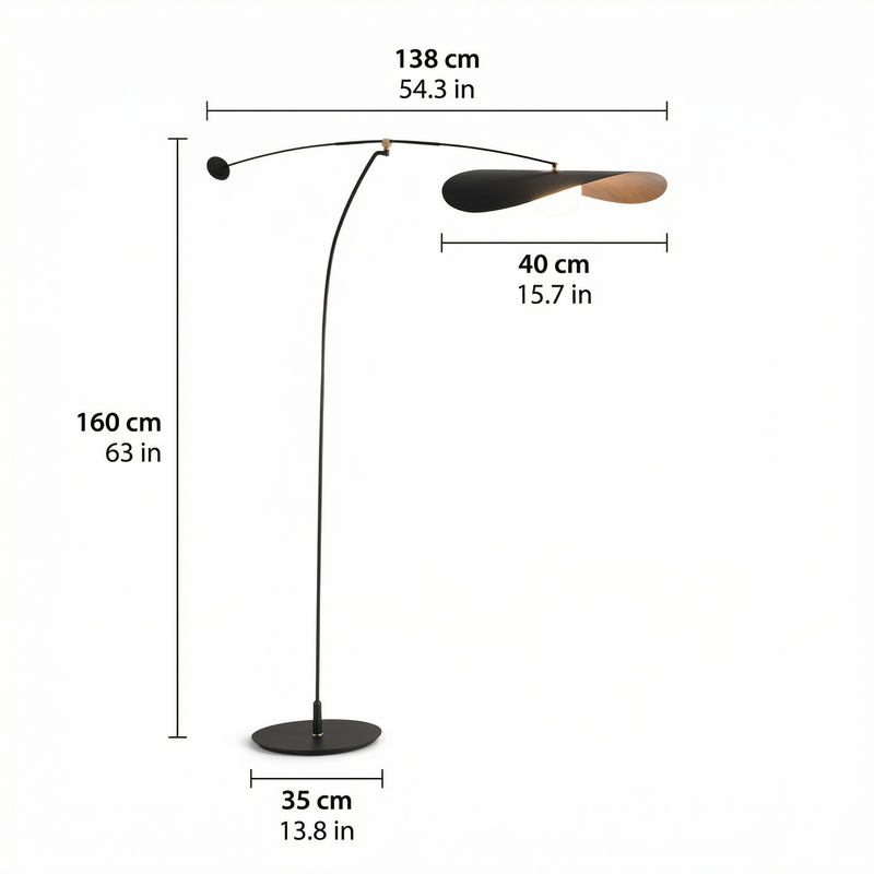 Rida Collection | Modern Floor Lamp with Elegant Bamboo Design | Soft LED Lighting for Tranquil Living Spaces