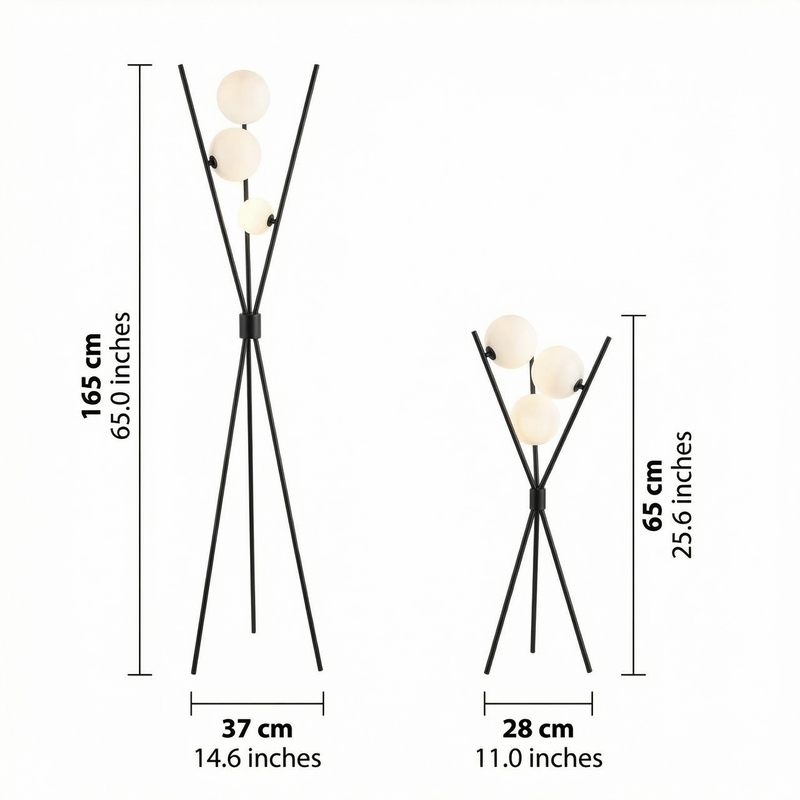 Moon Lamp | Floor/Table Lamp with Soft LED Glow | Modern Design for Elegant Spaces