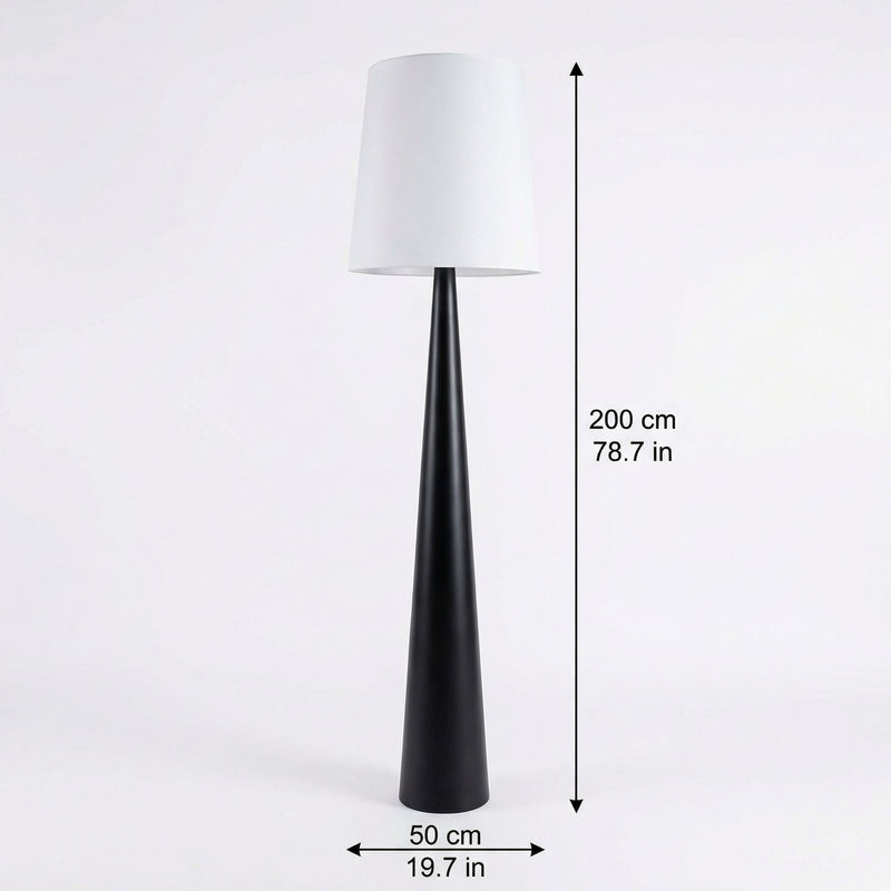 Scandinavian Floor Lamp | Modern Standing Lamp with LED Bulb | Eco-Friendly Design for Cozy Living Room Ambiance