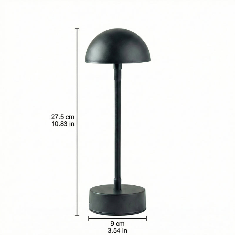LumosMushroom | Modern Cordless Dimmable Table Lamp for Cozy Spaces