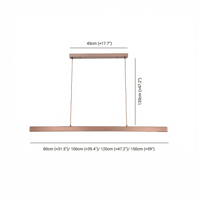 Luminara | Modern Sleek Dimmable Kitchen Pendant Lighting Fixture
