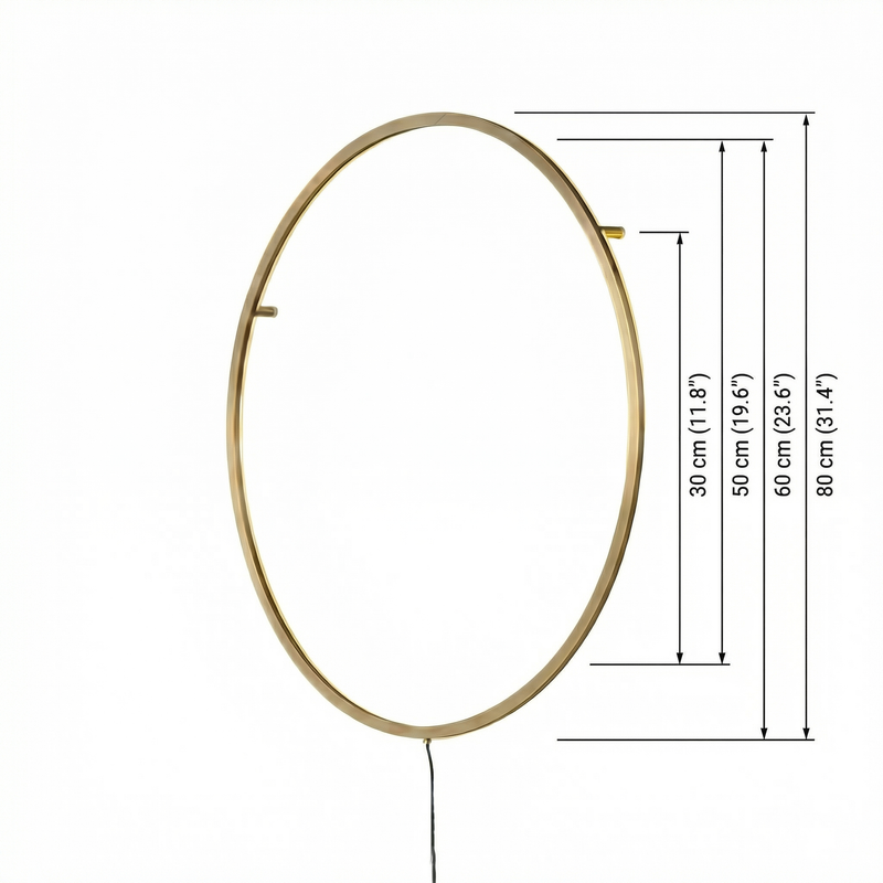 Myka | Wall Light with Ambient Glow & Minimalist Design for Modern Spaces