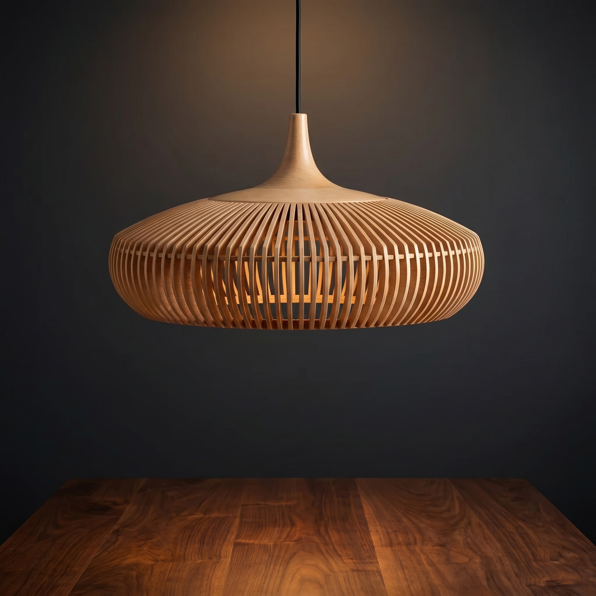 Elegant Natural Wood Nordic Kitchen Pendant Lighting | MutoWood