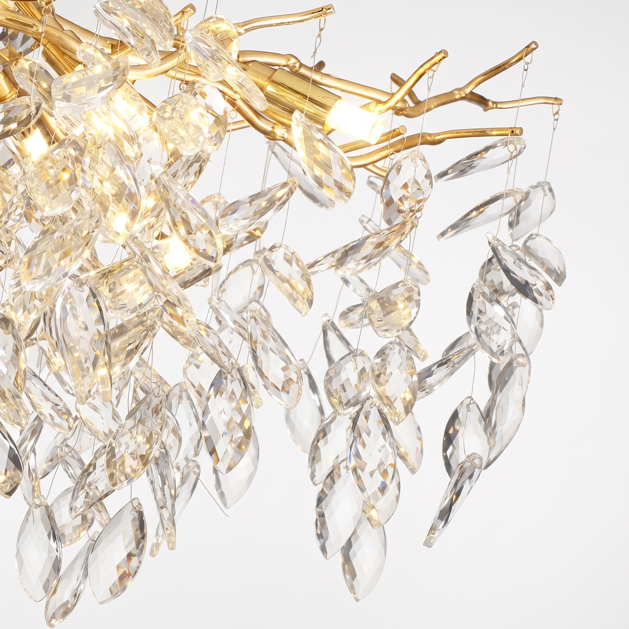 Luxury Crystal Chandelier | French Style Ceiling Light for Dining Room & Foyer