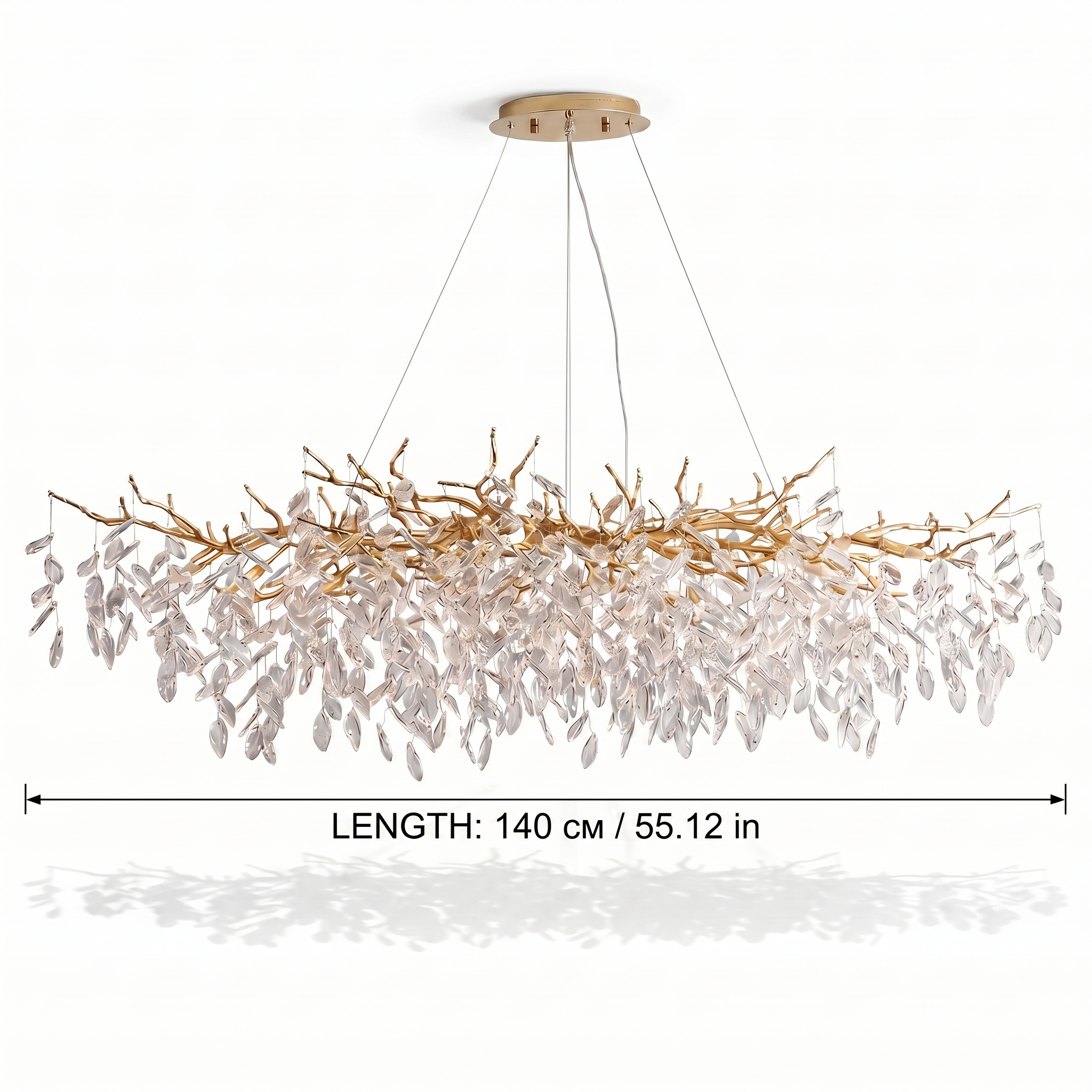 Luxury Crystal Chandelier | French Style Ceiling Light for Dining Room & Foyer