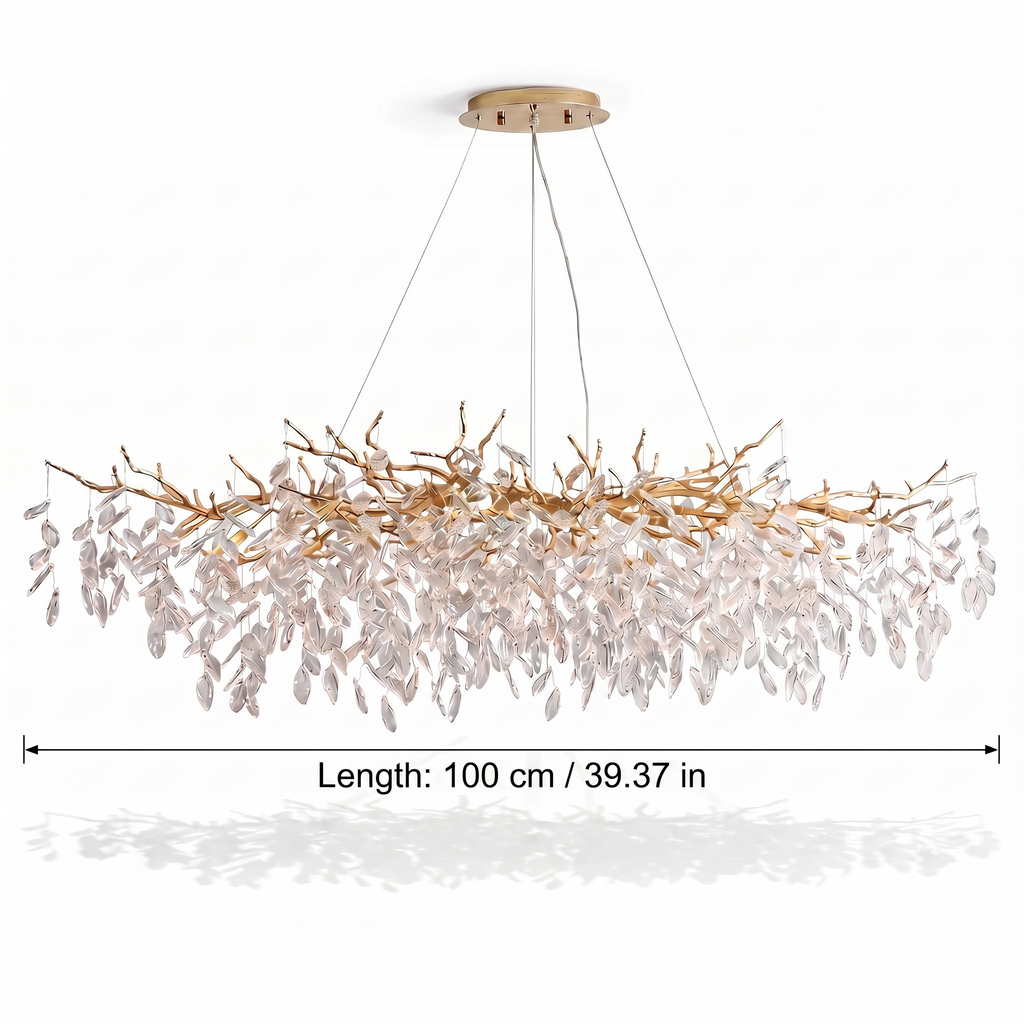 Luxury Crystal Chandelier | French Style Ceiling Light for Dining Room & Foyer