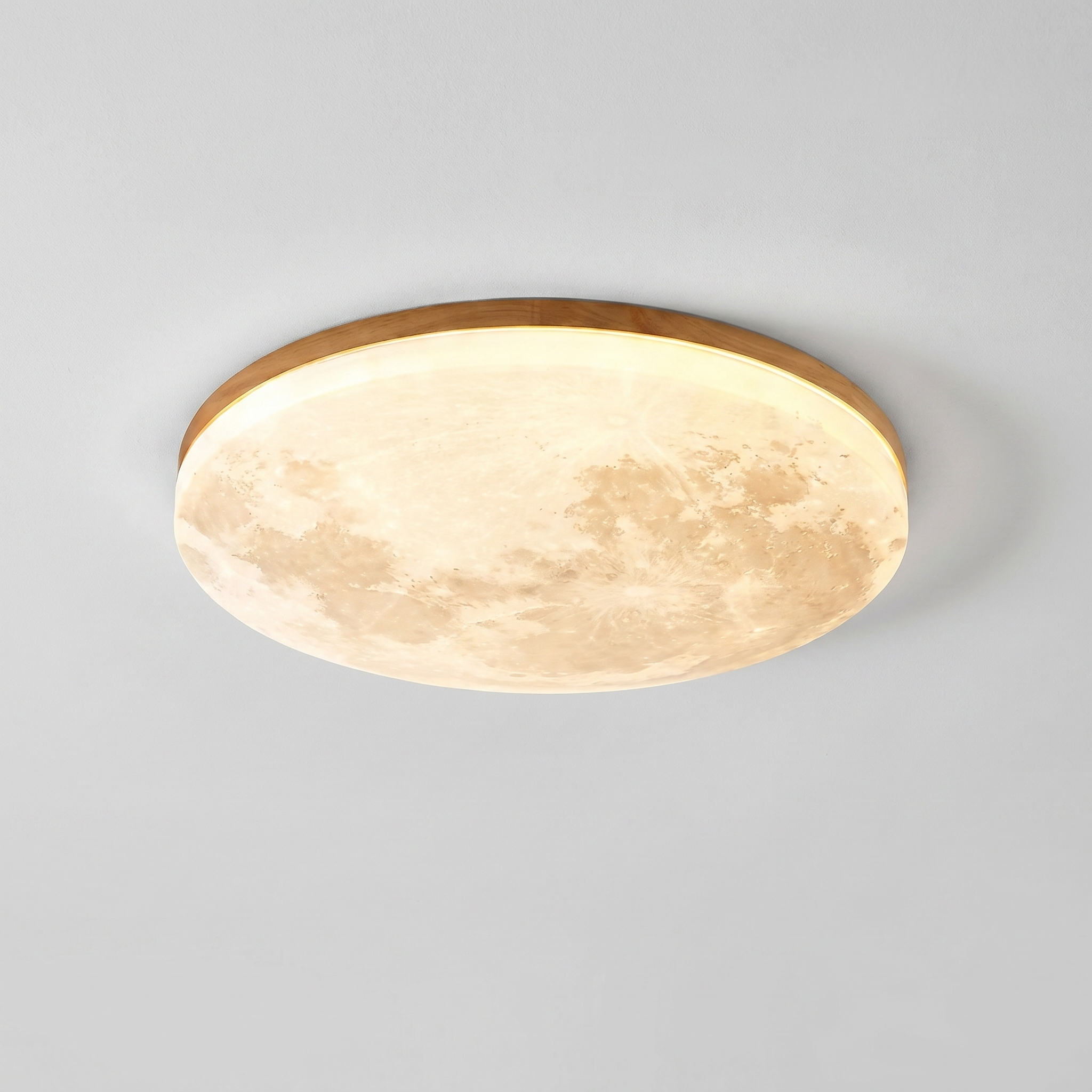 LunaGlow | Modern Dimmable LED Flush Mount Ceiling Light Fixture