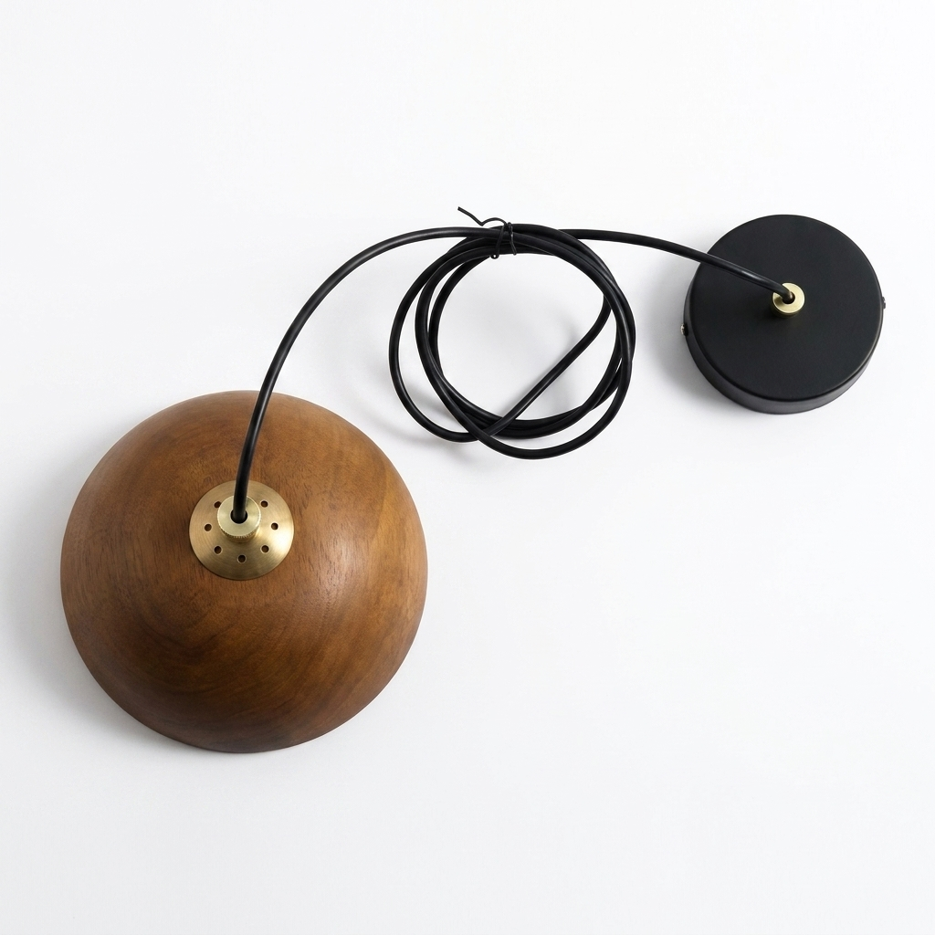 NordicWood | Elegant Simple LED Pendant Lamp for Kitchen and Dining